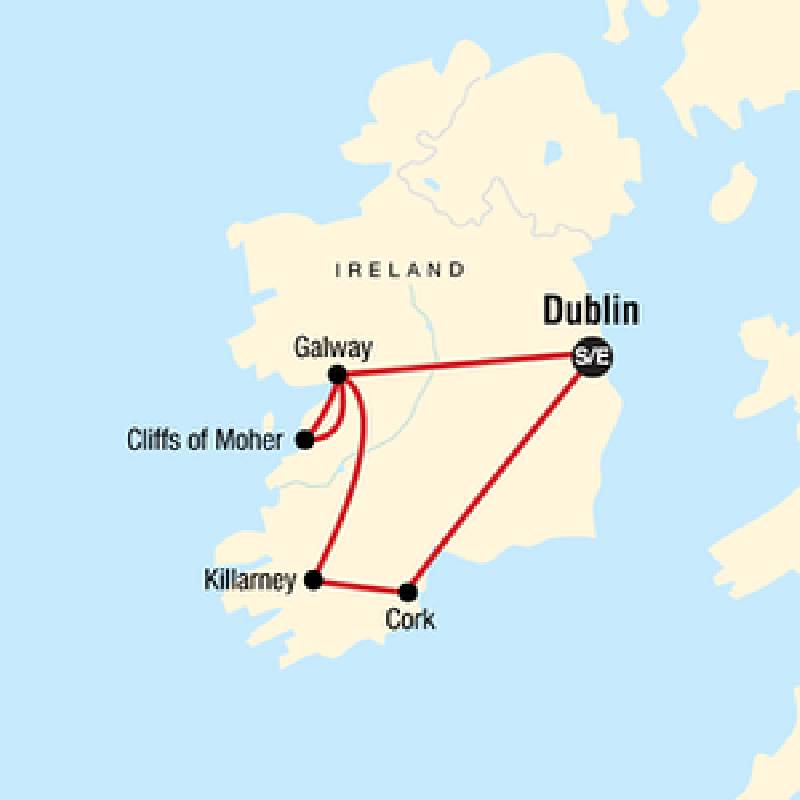Tournée en Irlande